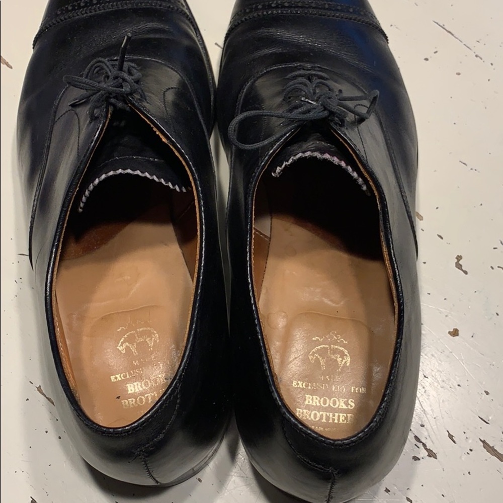 Alden for BB perf cap toe bals black 13D - Picture 2 of 7